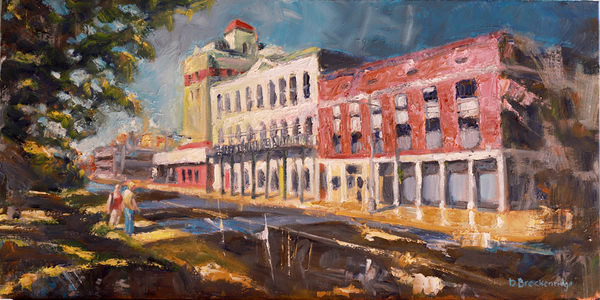 Along South Grand by Doug Breckenridge